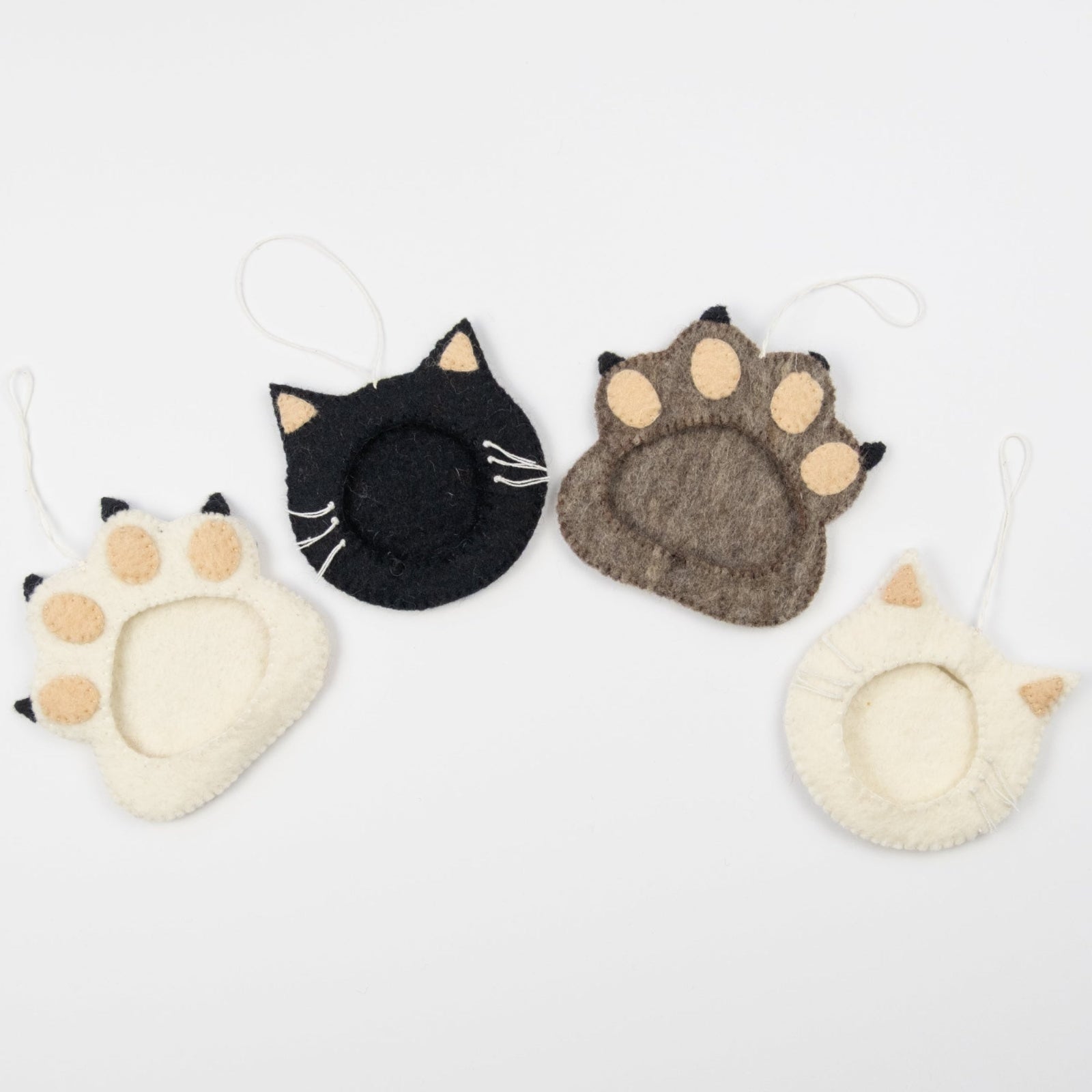 Felt Cat Frame Ornament