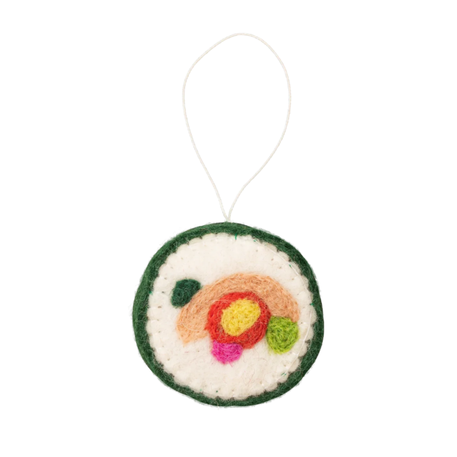 Felt Nigiri Sushi Roll Christmas Ornament - Global Goods Partners Fair Trade Gifts