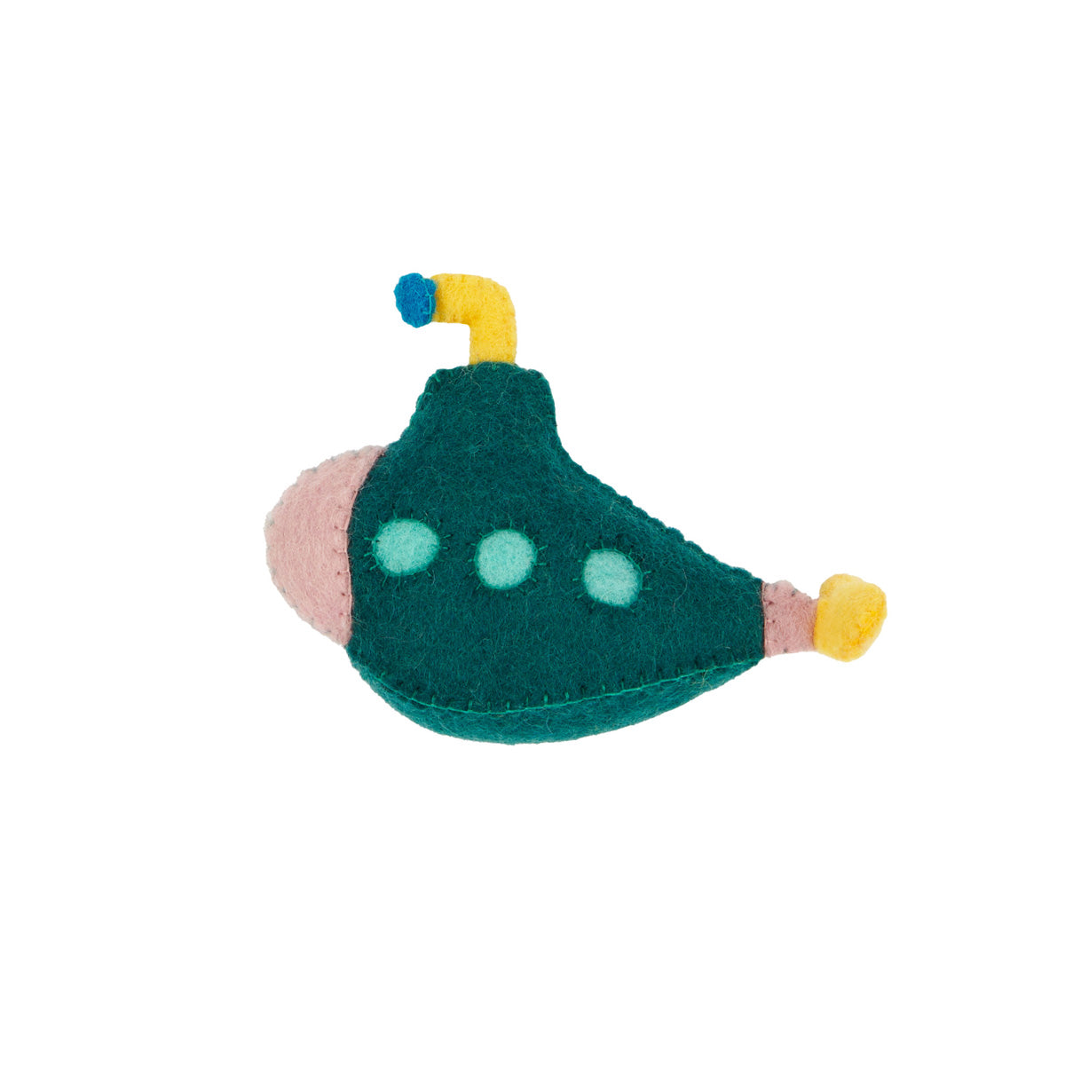 Felt Submarine Toy for kids - Fair Trade -Global Goods Partners