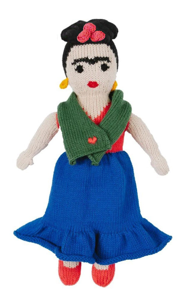 Knit Frida Kahlo Doll