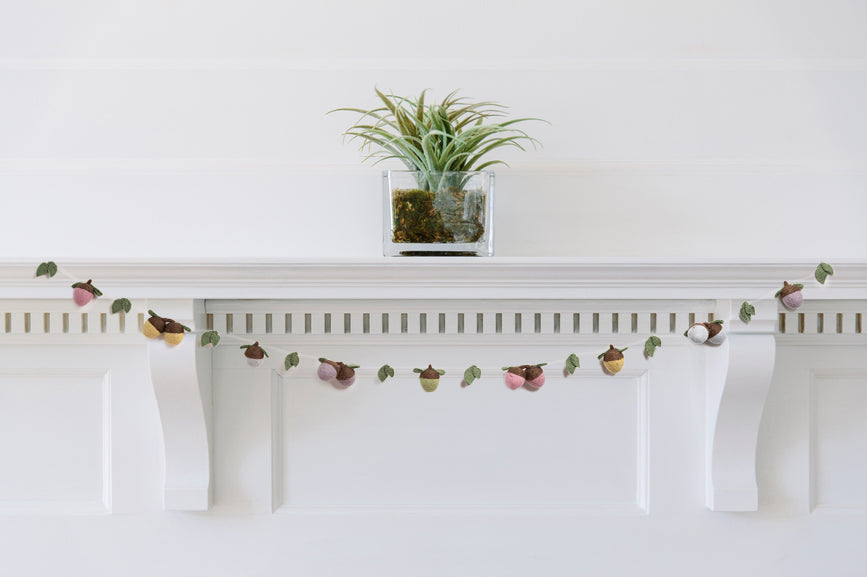 Felt Acorn Garlands