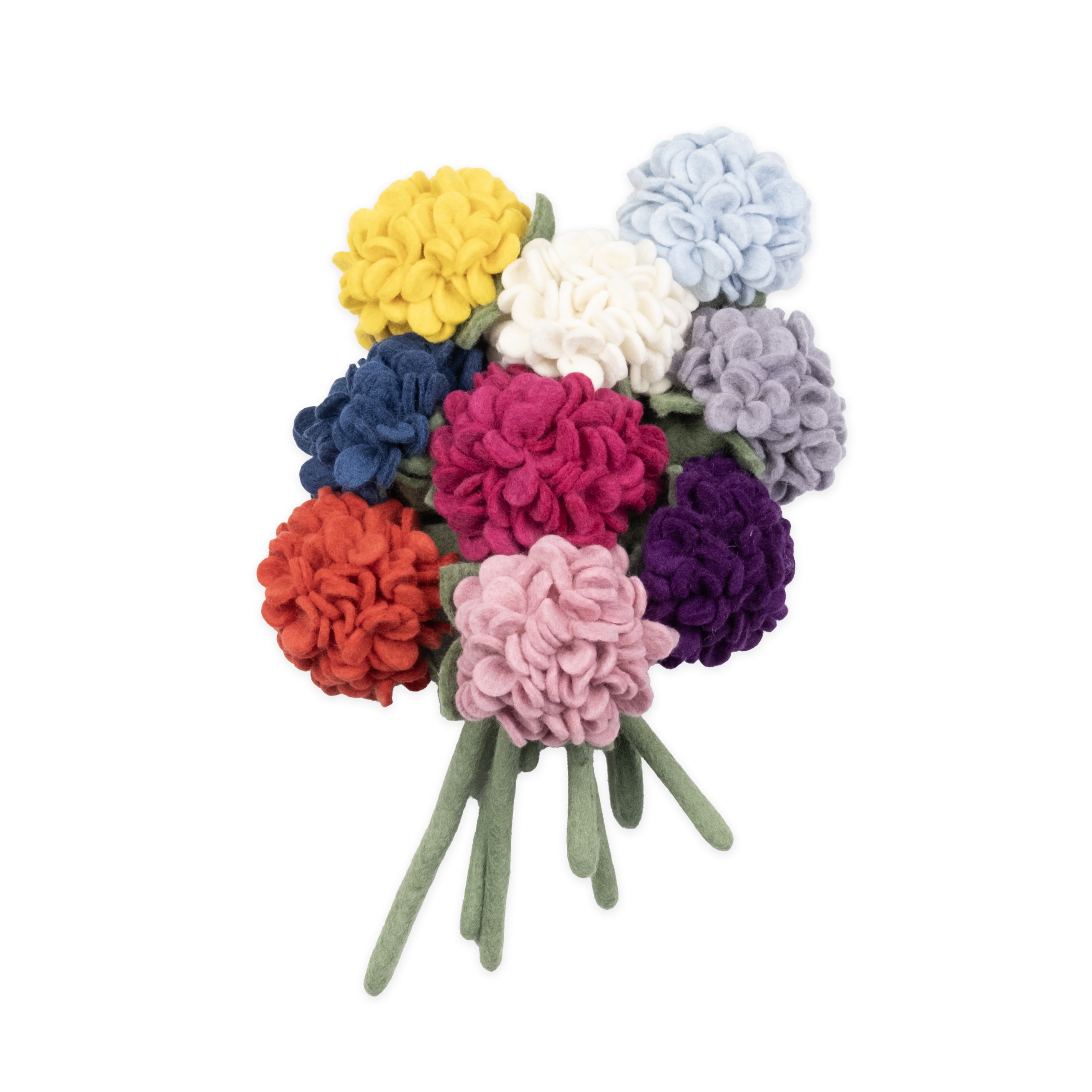 Felt Hydrangea Flower