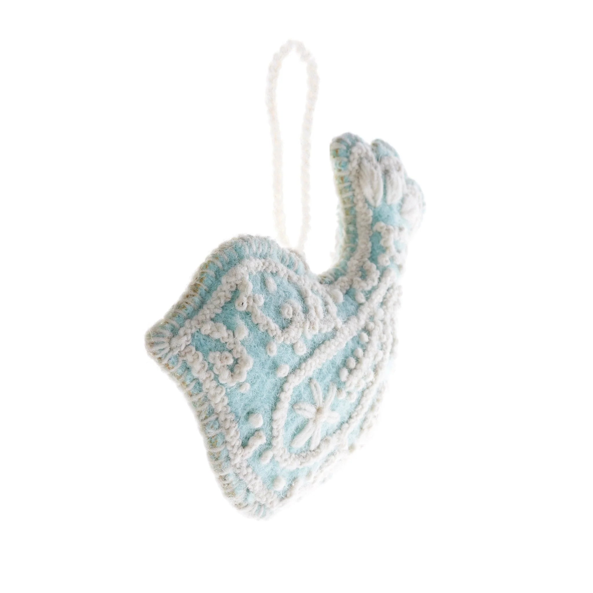 Embroidered Holiday Ornaments