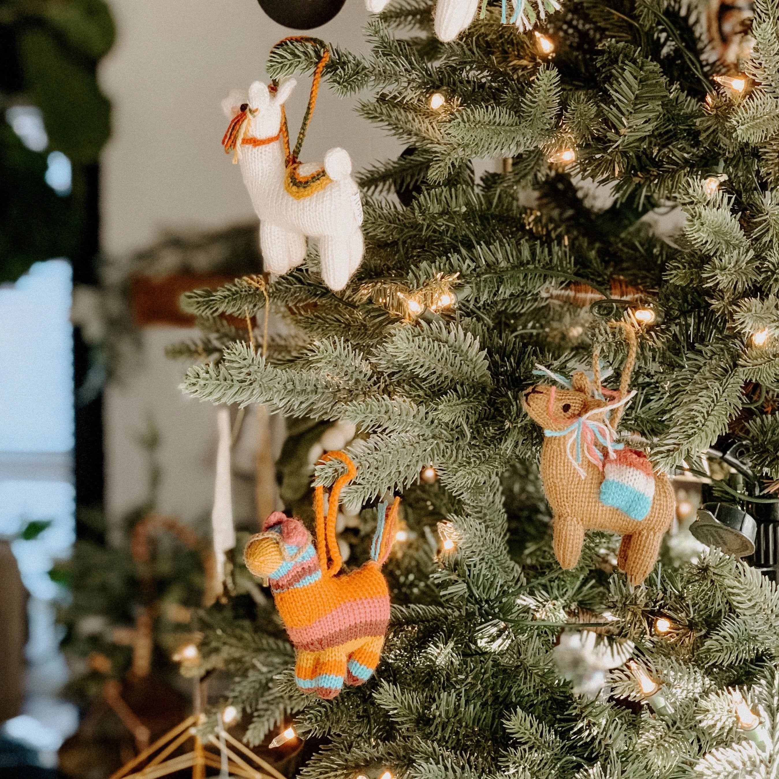 Party Animal Knit Ornaments