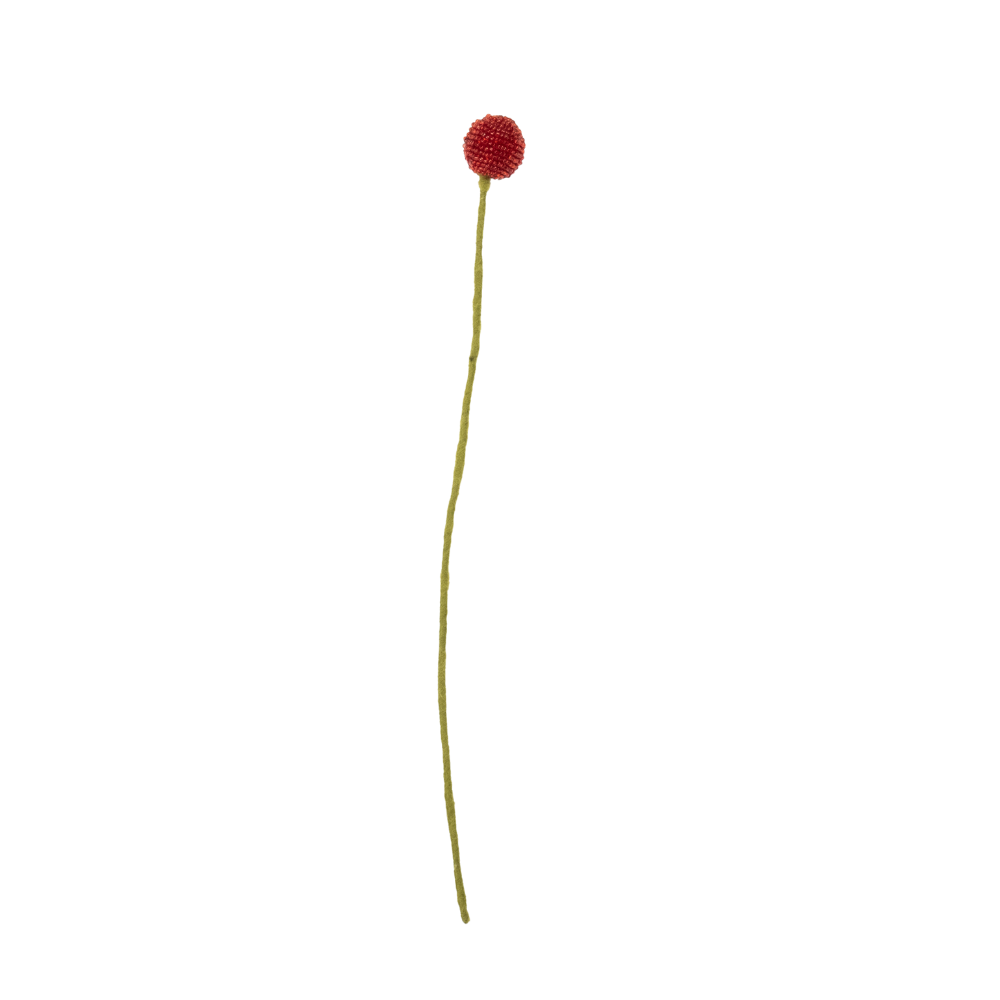 Beaded Craspedia Accent Stem
