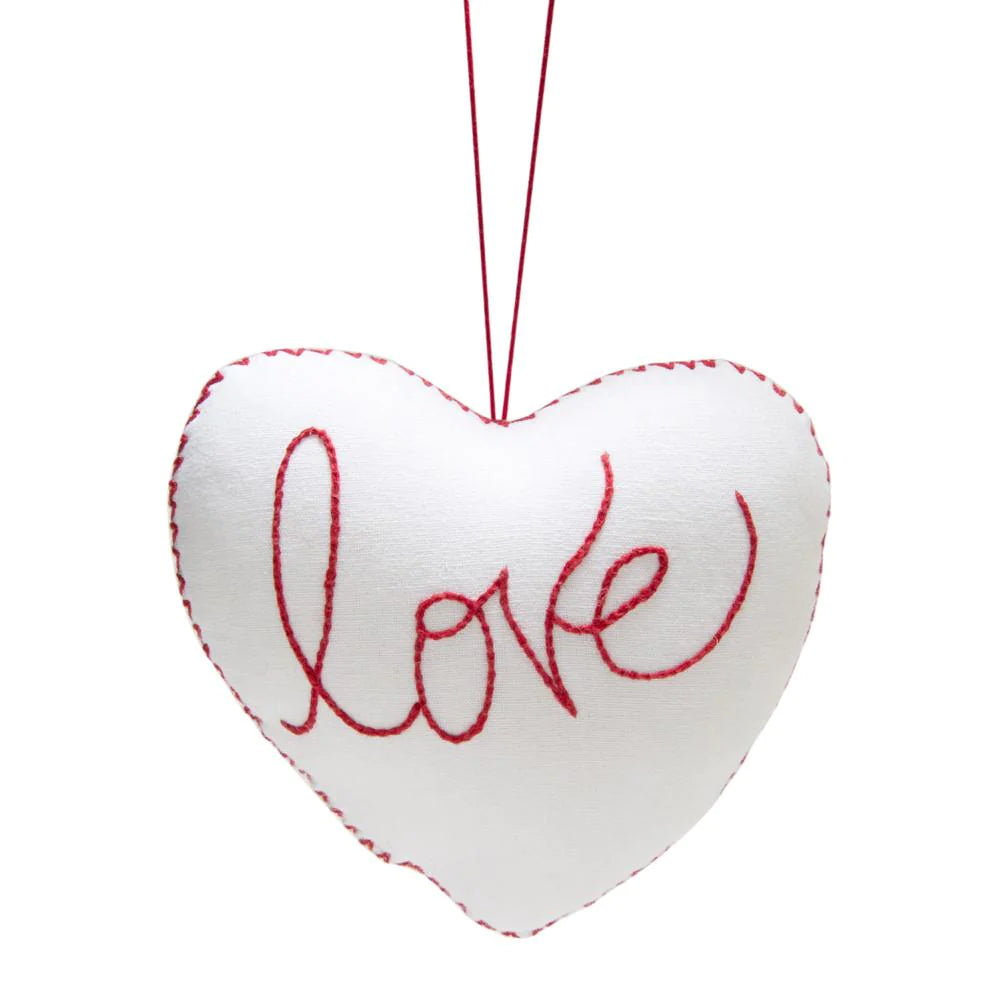 La Artesana Hearts White Love