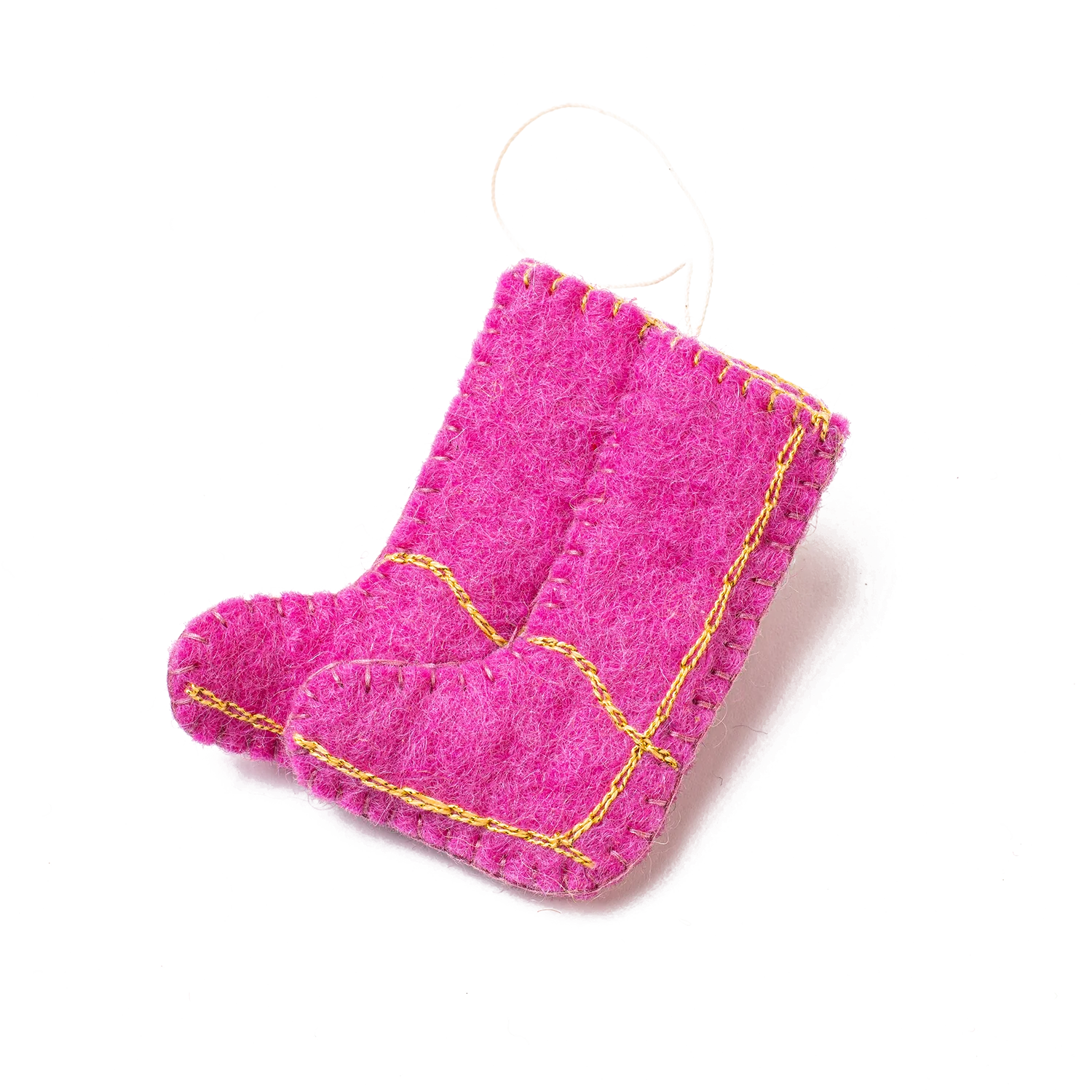 Felt Garden Ornaments - Set of 5