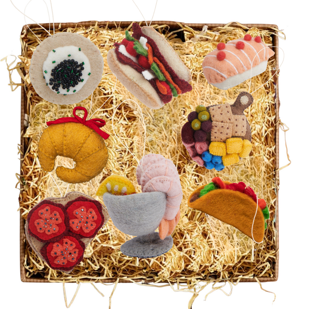 Foodie Ornament Gift Set