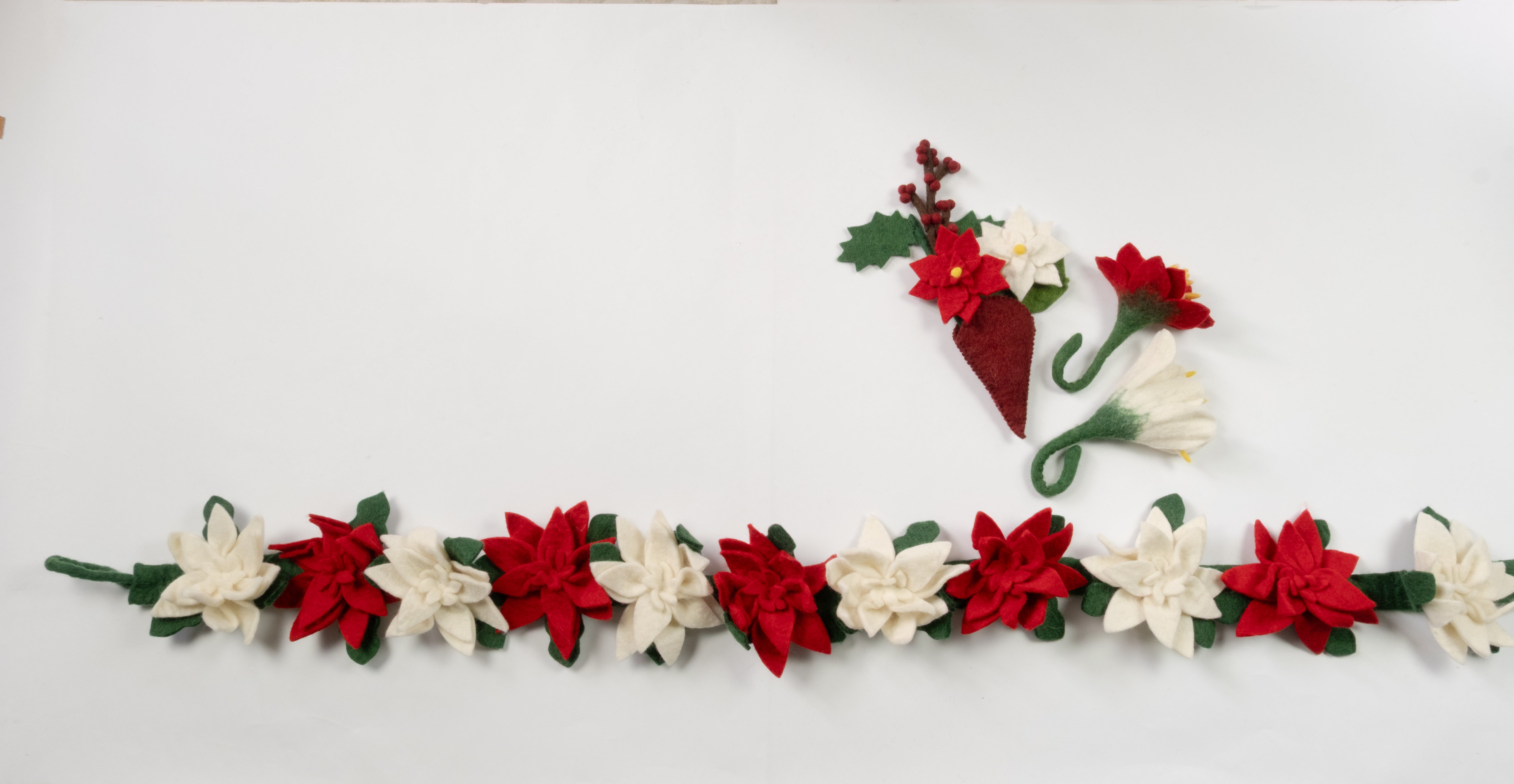 Felt Wildflower Ornament