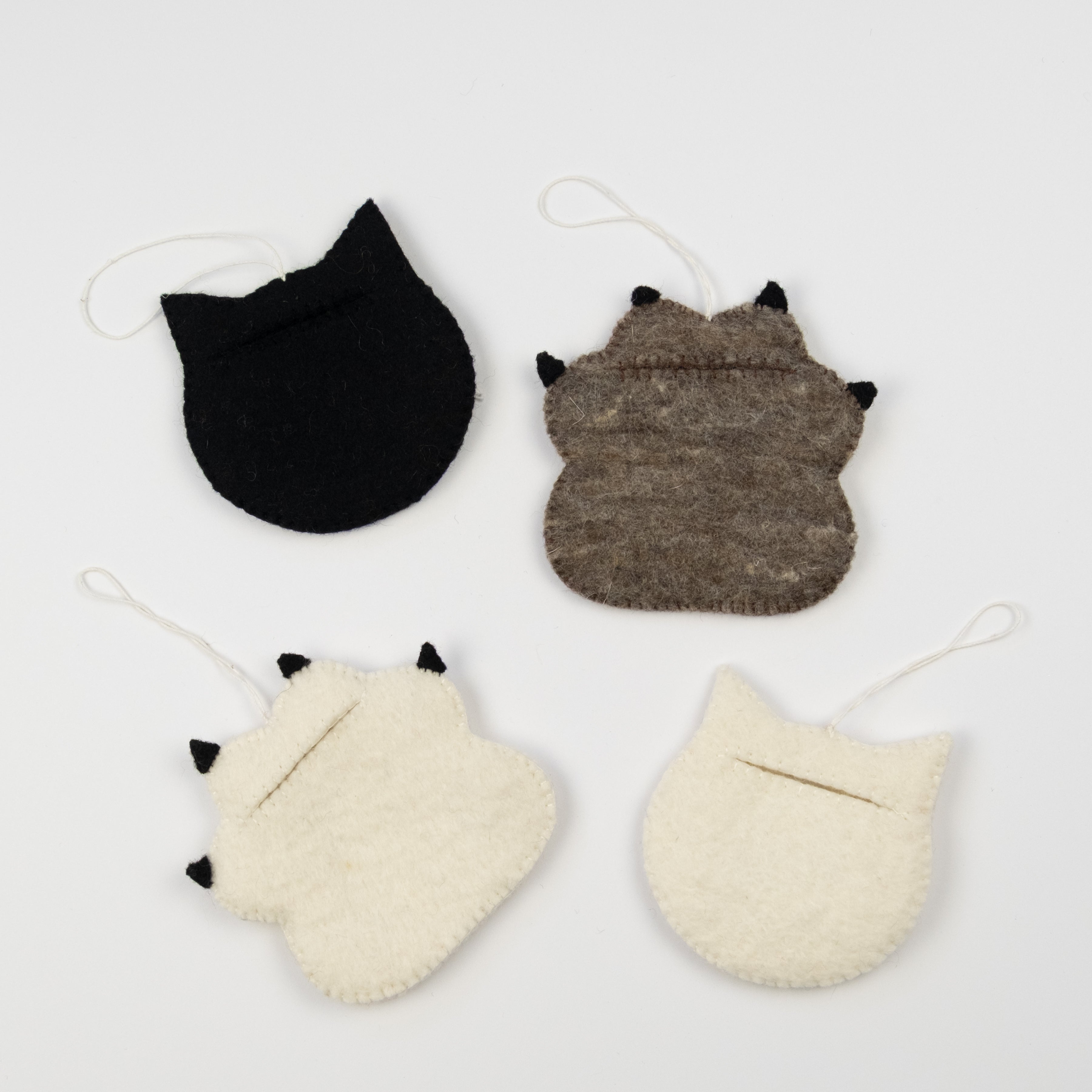 Felt Cat Frame Ornament