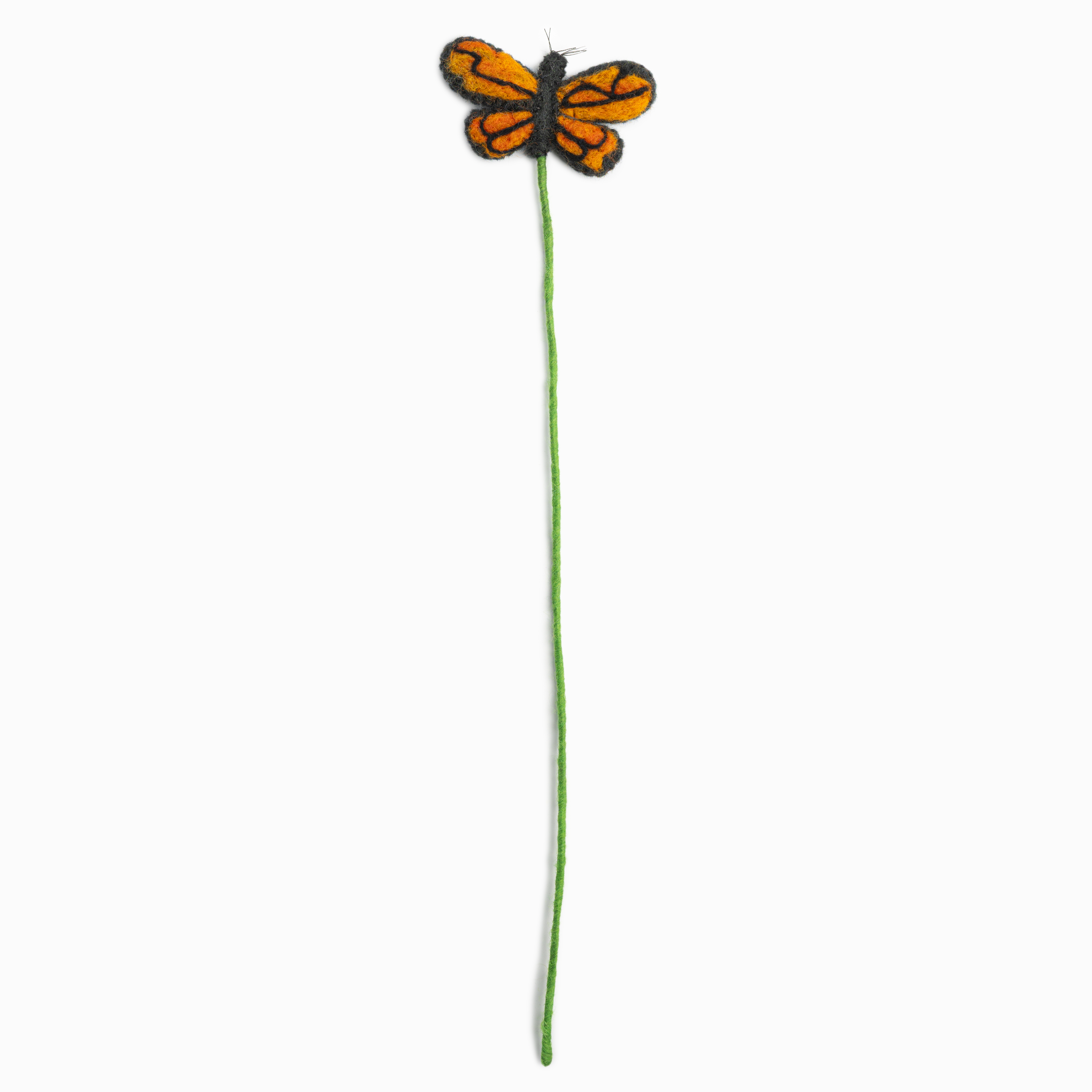 Handmade, fair trade butterfly stem on a white background | Global Goods Partners