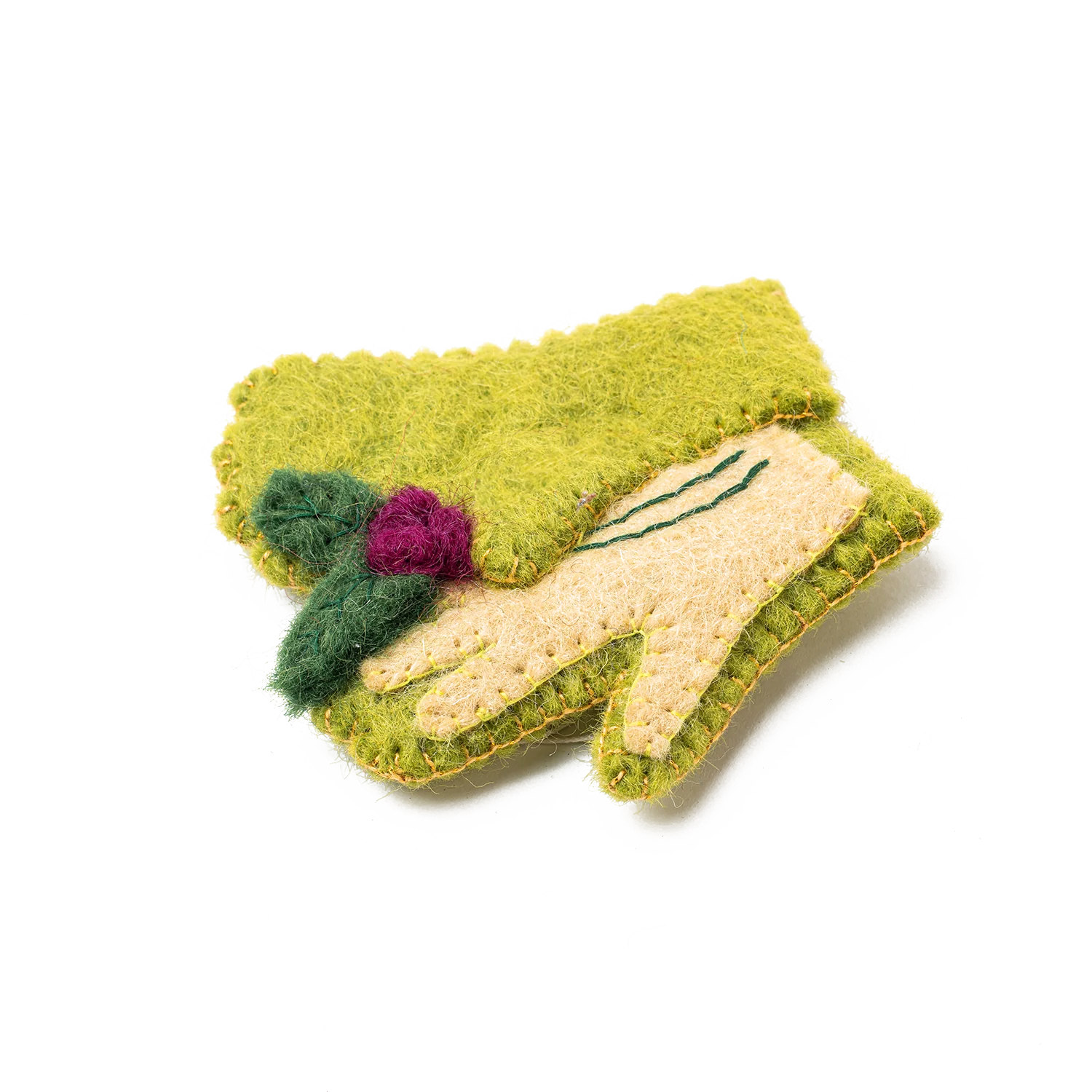 Felt Garden Ornaments