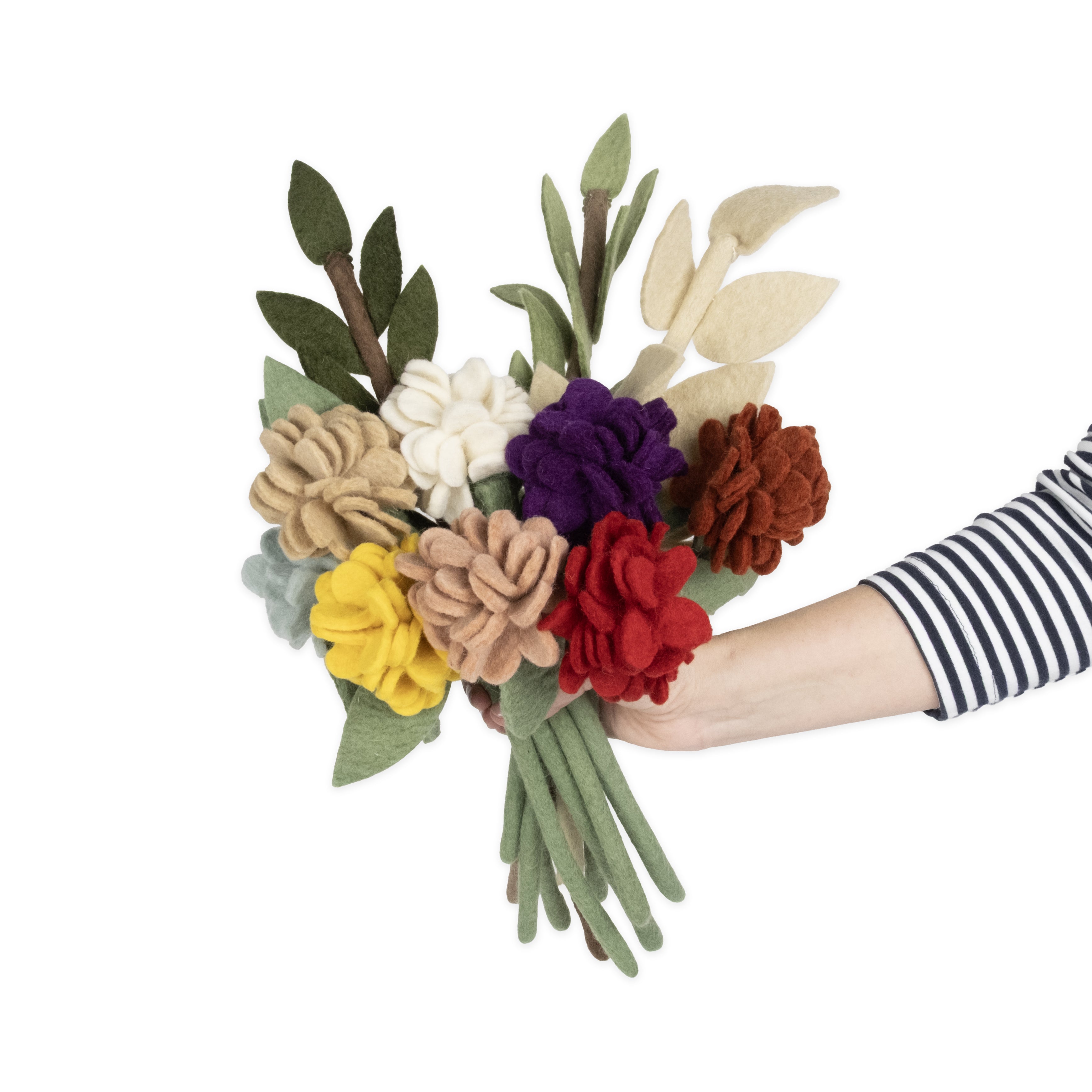 Felt Geranium Flower