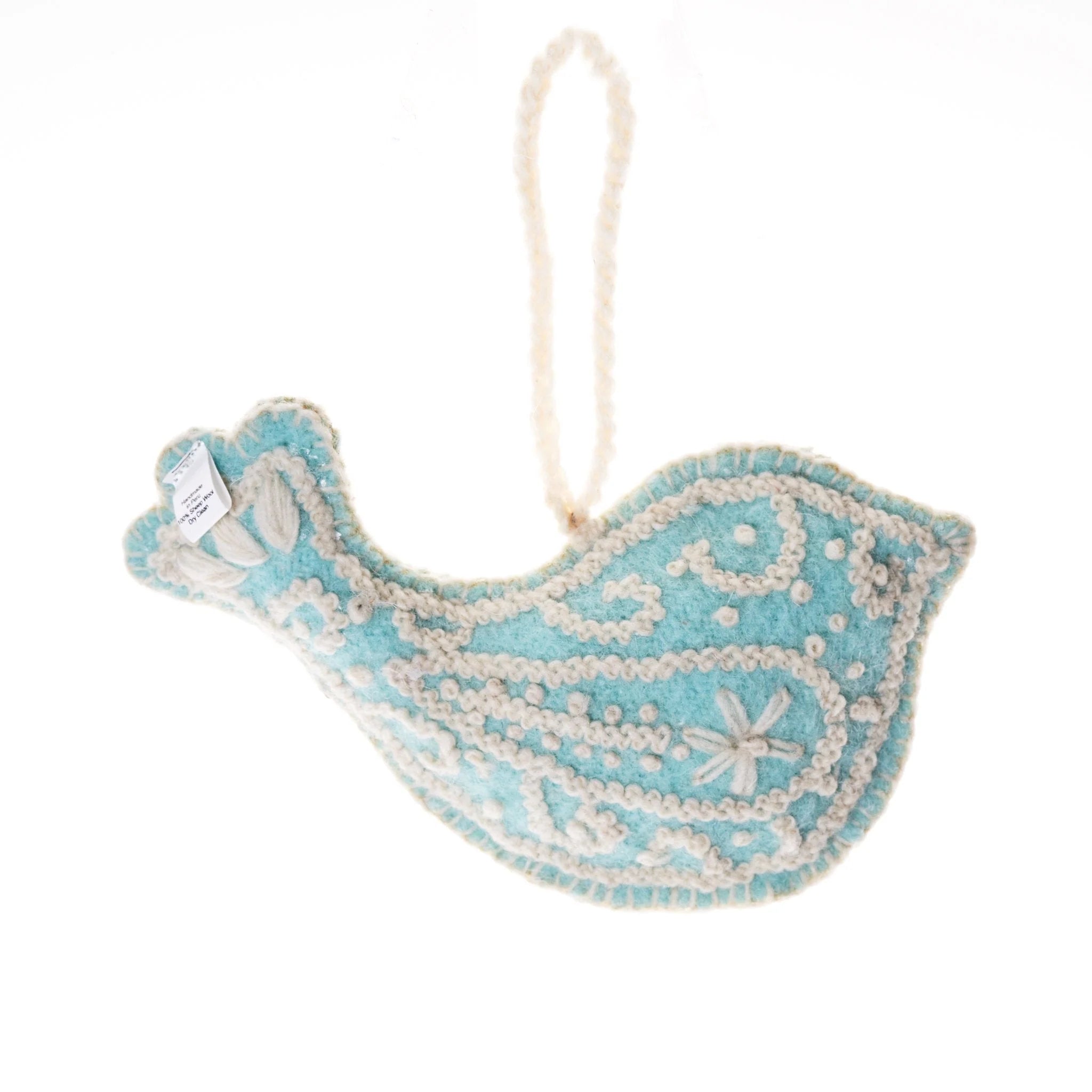 Embroidered Holiday Ornaments