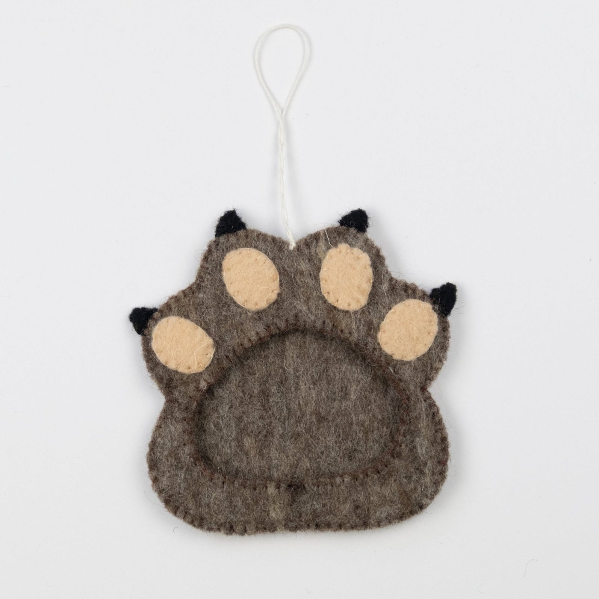 Felt Paw Frame Ornament