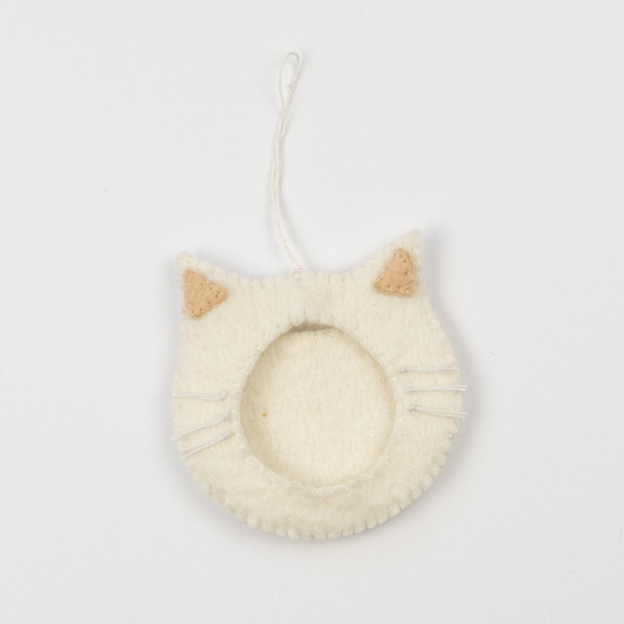 Felt Cat Frame Ornament