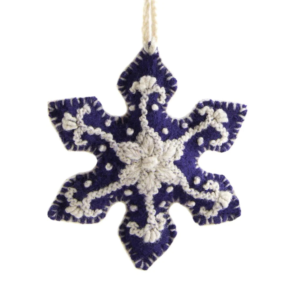 Embroidered Holiday Ornaments