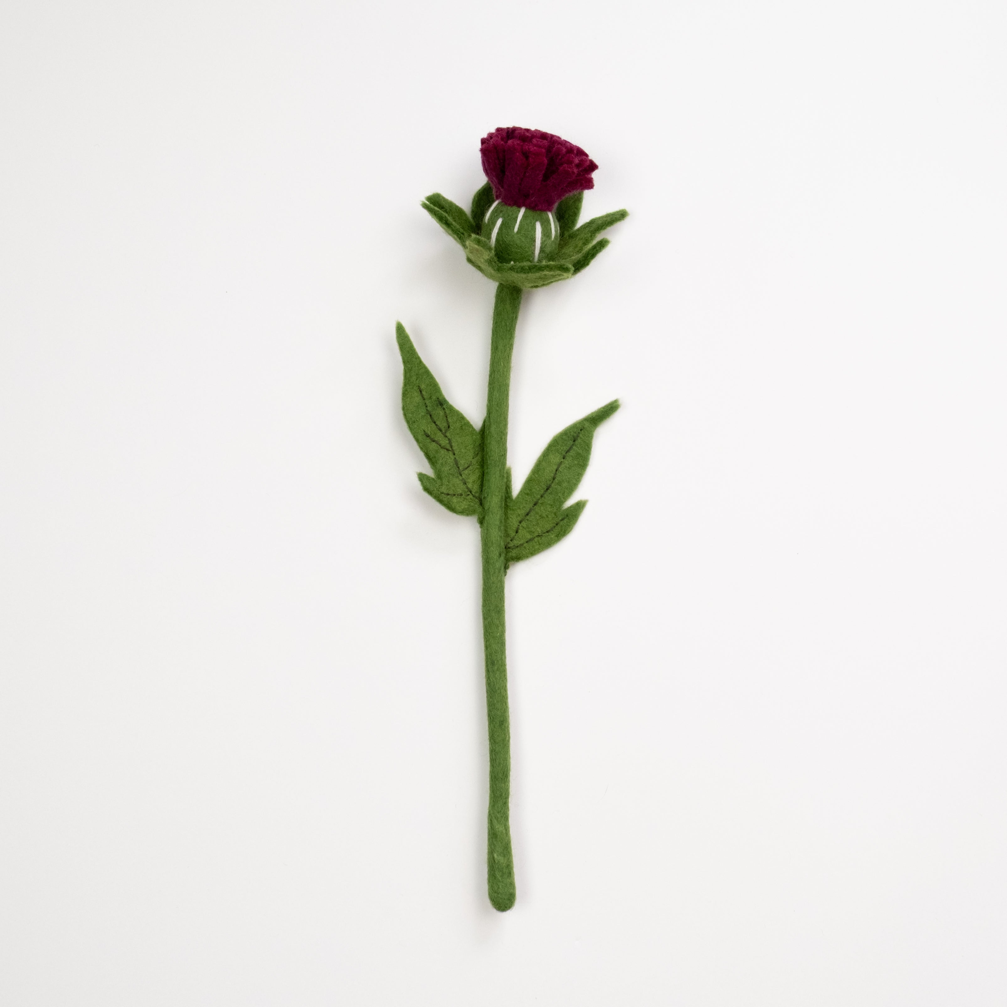Felt Thistle Stem