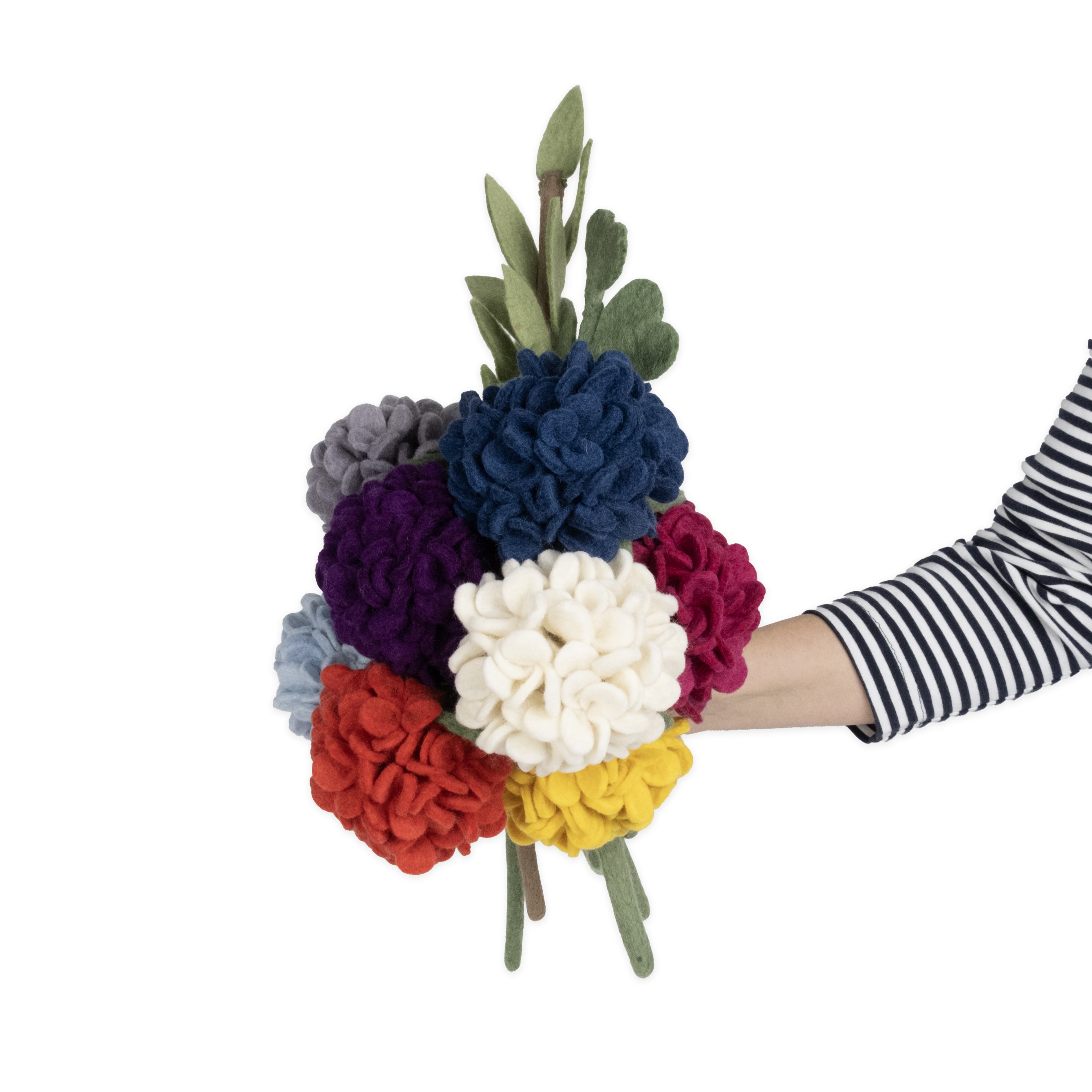 Felt Hydrangea Flower