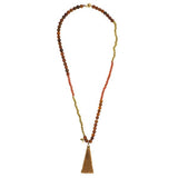 SAMPLE SALE: Guatemalan Beaded Tassel Necklace