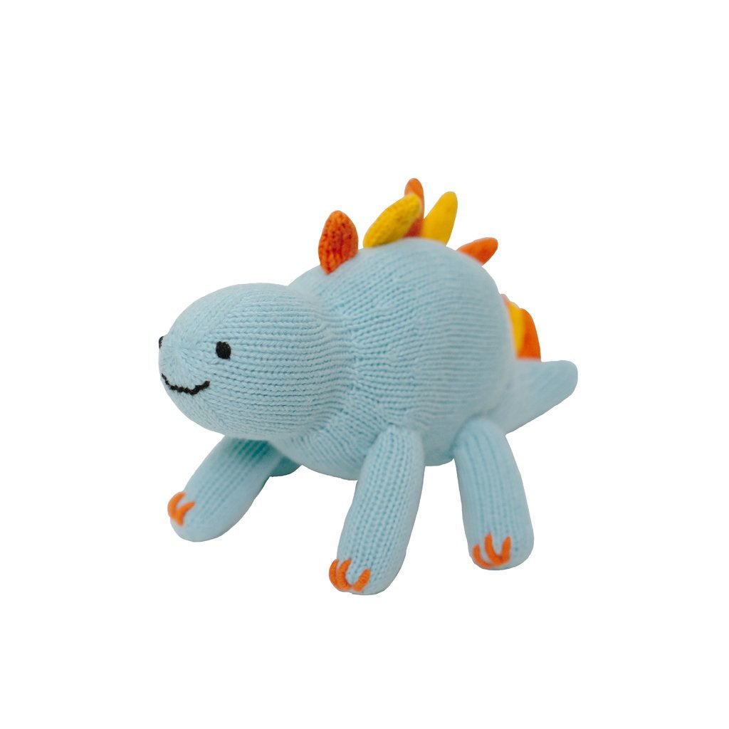 Knit Stegosaurus Dinosaur Toy - Fair Trade - Global Goods Partners