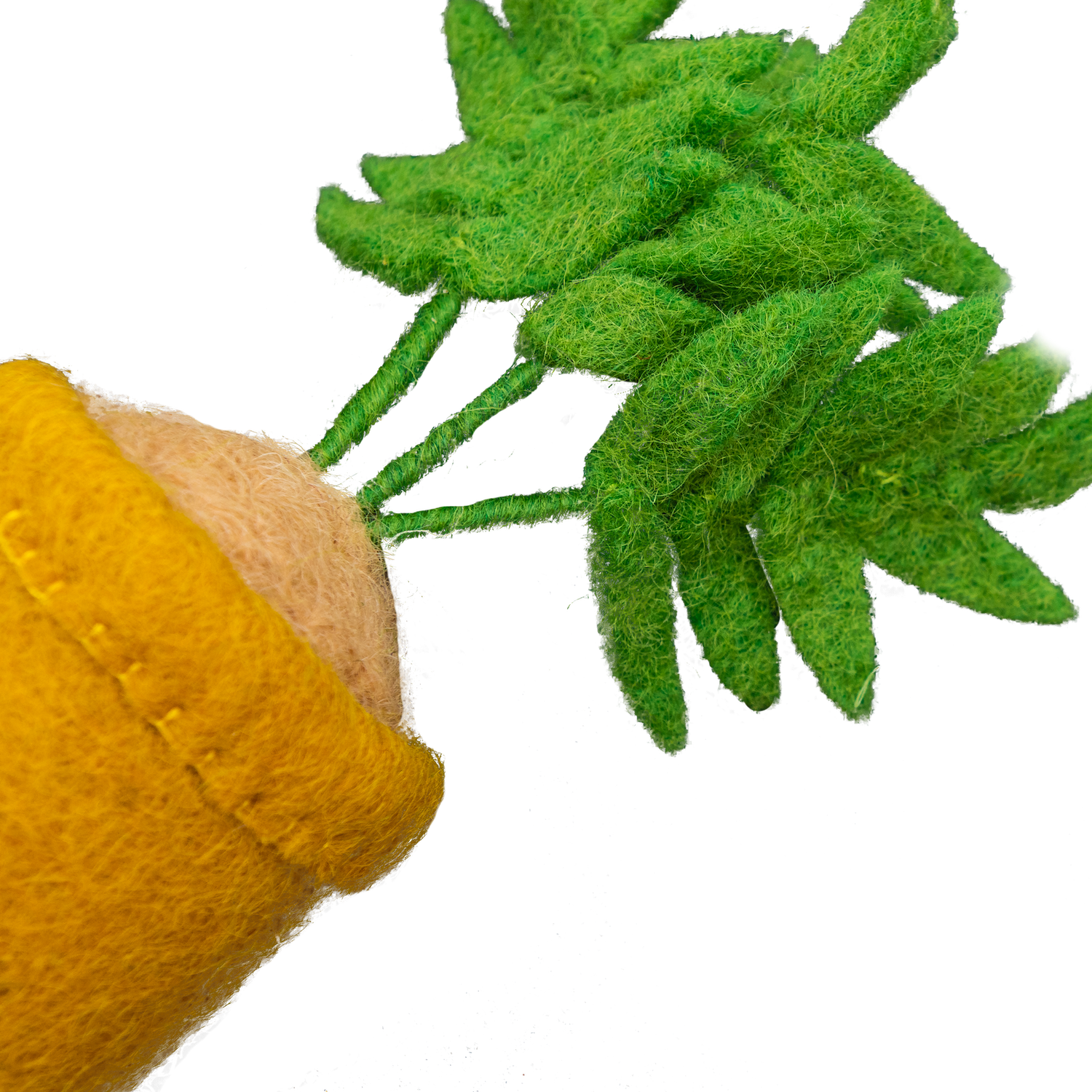Parlor Palm felt ornament