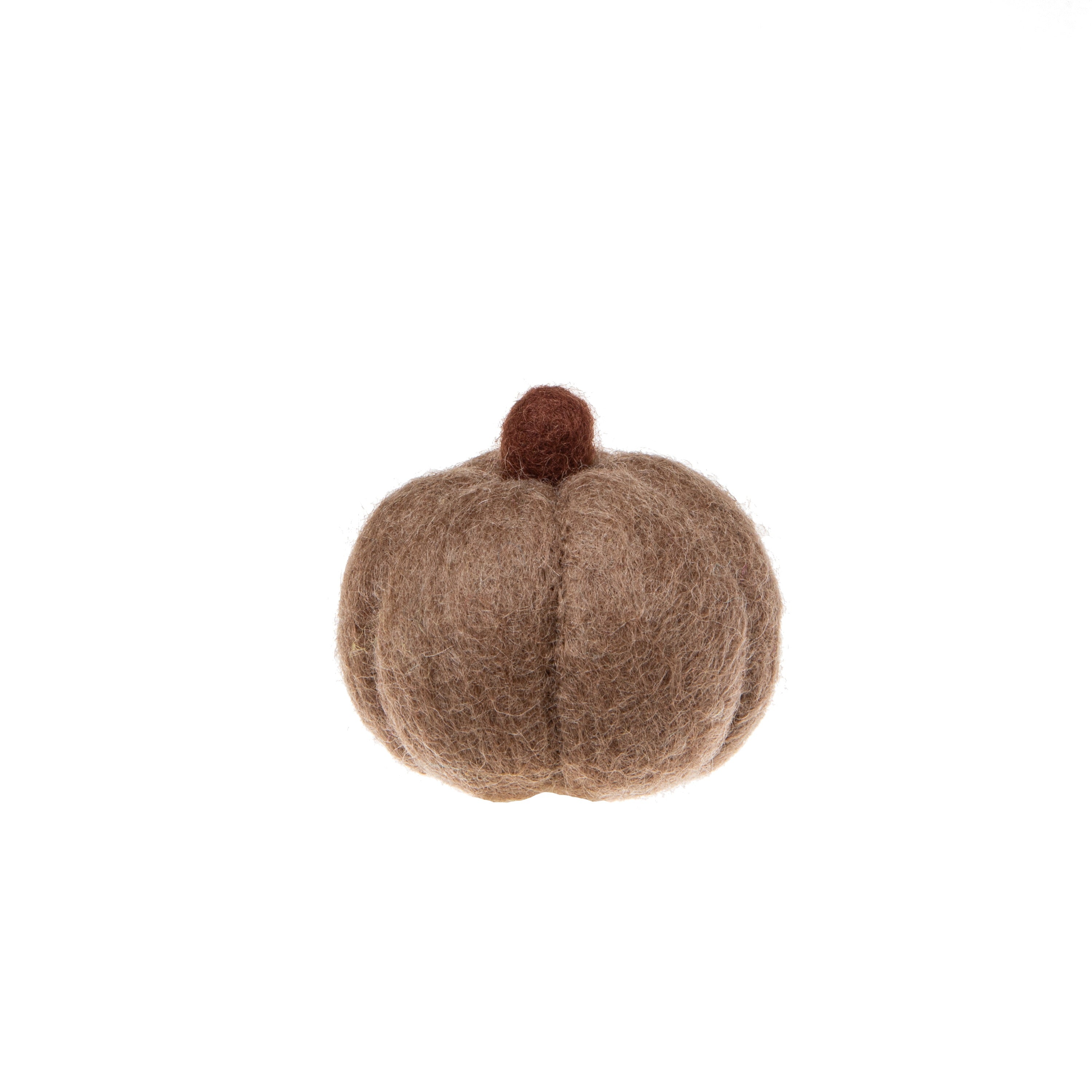 Felt Harvest Gourds - Dark Brown - Global Goods Partners - Fair Trade