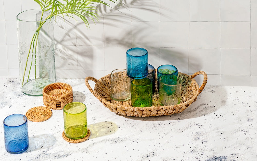 colorful glassware | Fair Trade | Global Goods Partners