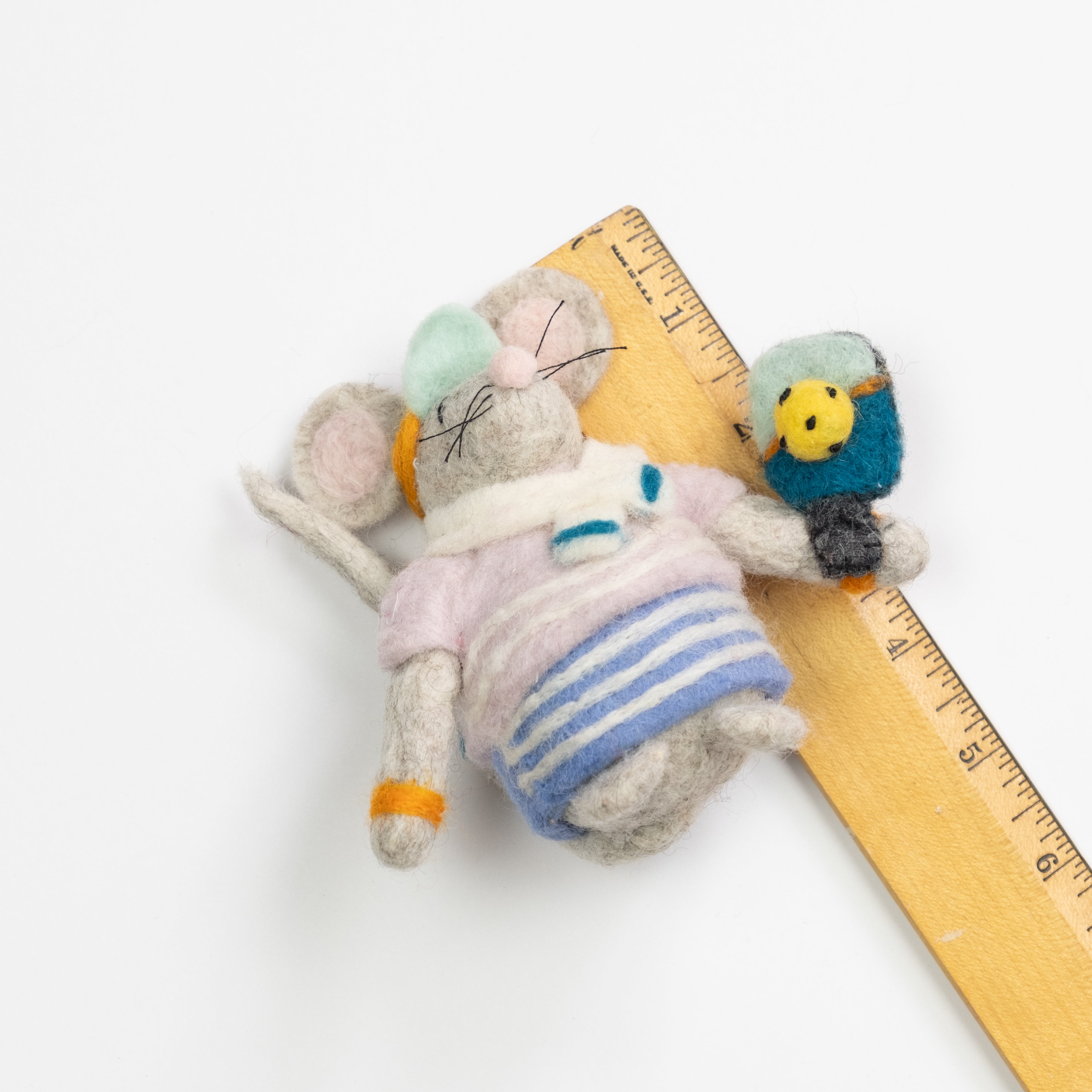 mouse felt ornament | Global Goods Partners Fair Trade 