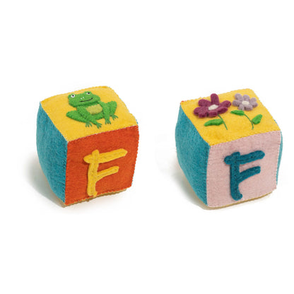 Felt Alphabet Blocks