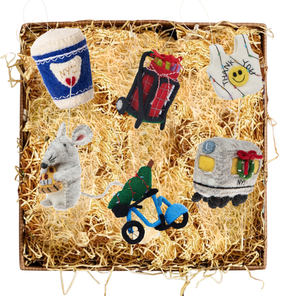 The NYC Local Ornament Set