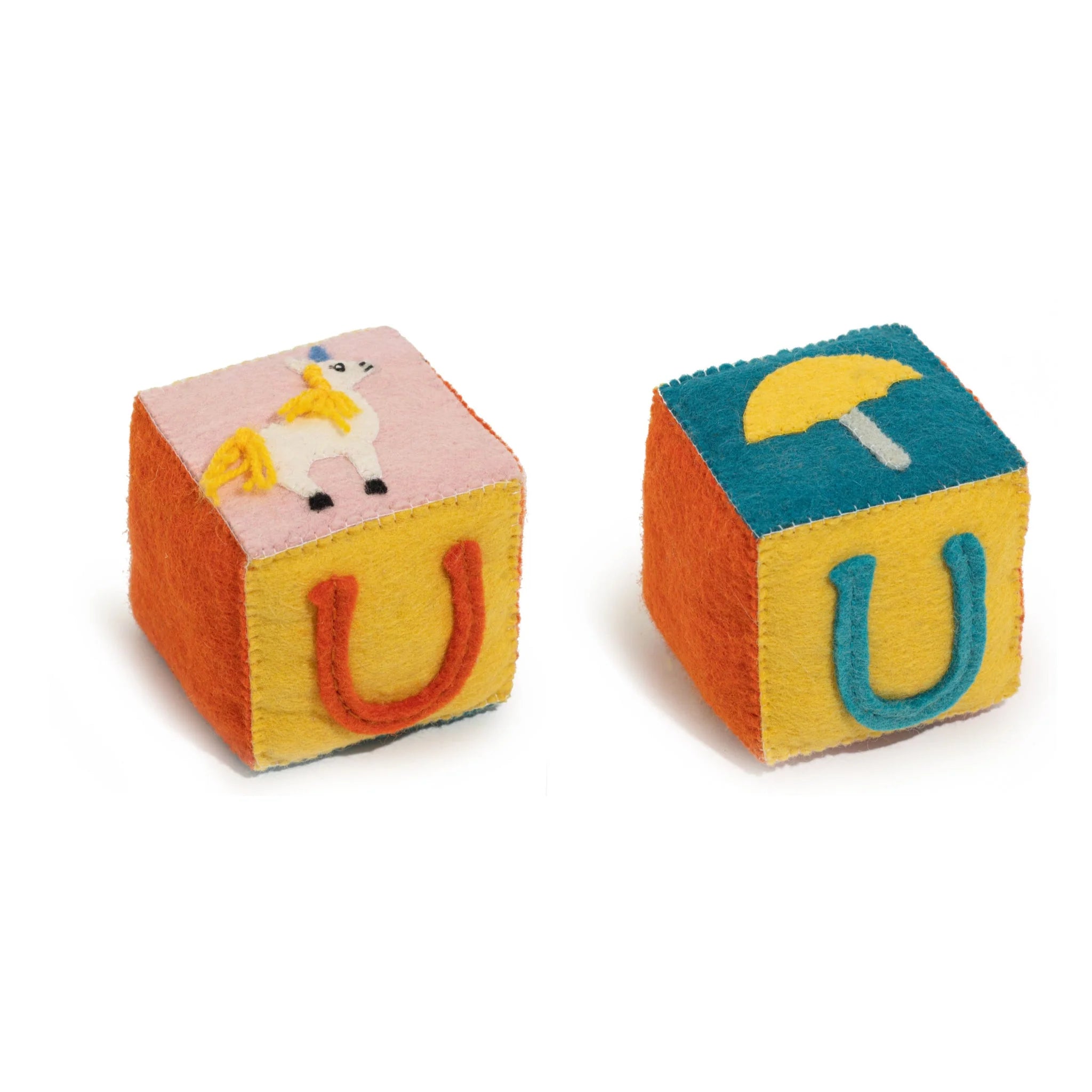 Felt Alphabet Blocks