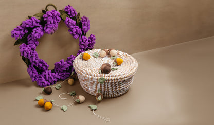 Felt Acorn Garlands