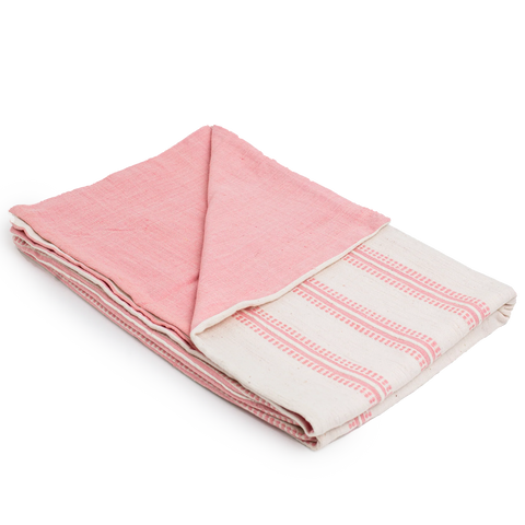 SAMPLE SALE: Damma Double Layer Blanket - Pink