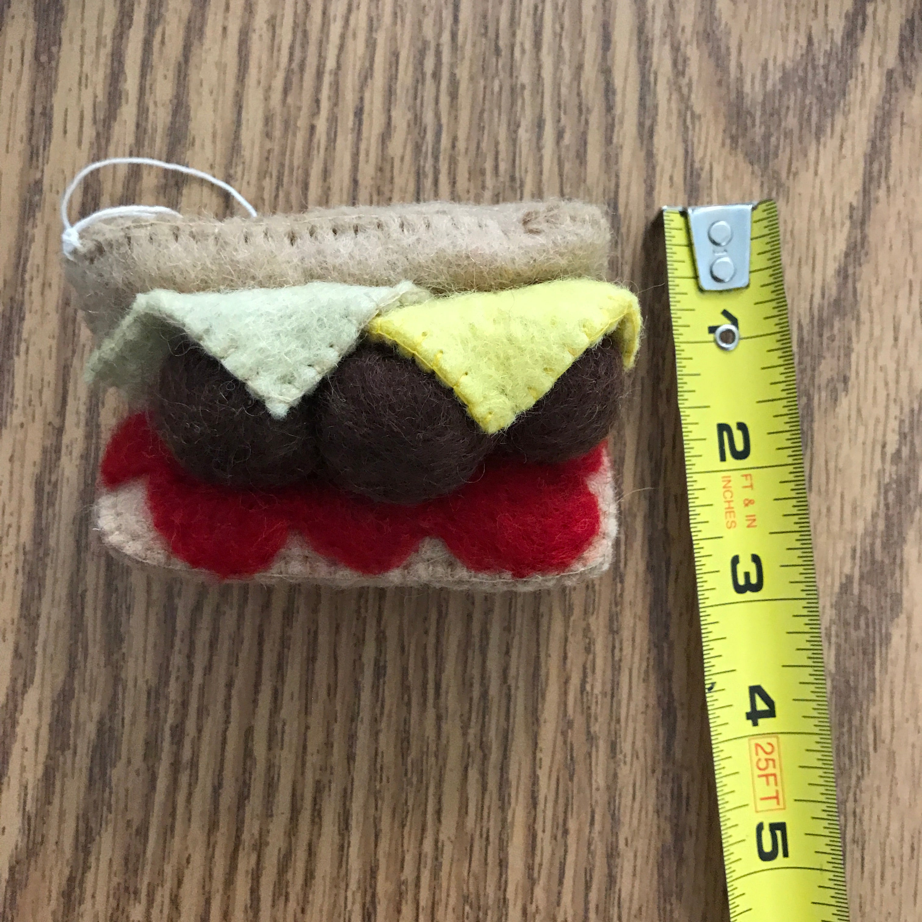 Felt Sandwich Ornament