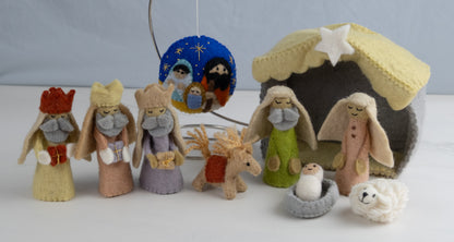Felt Nativity Ornament