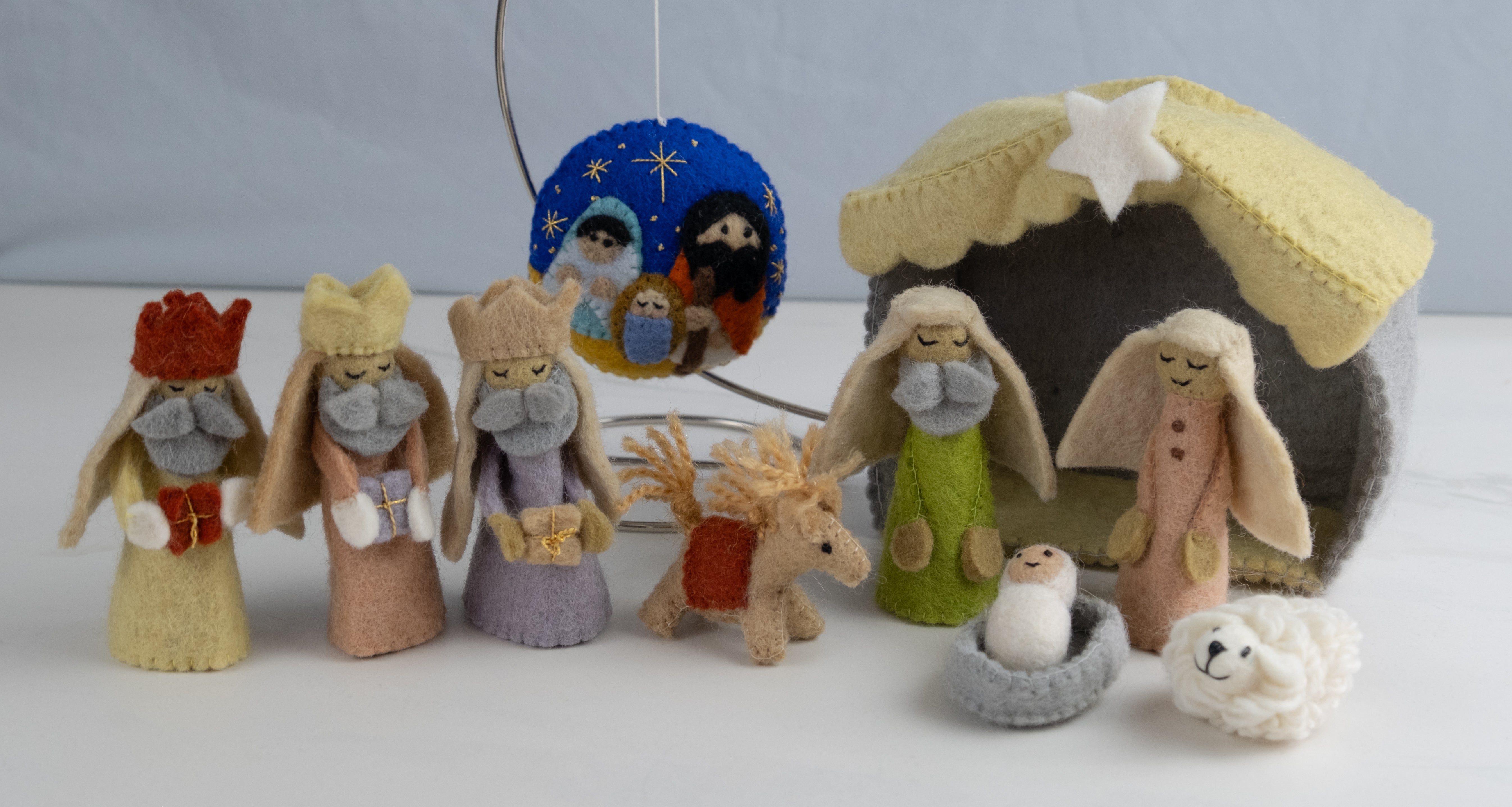 Felt Nativity Ornament