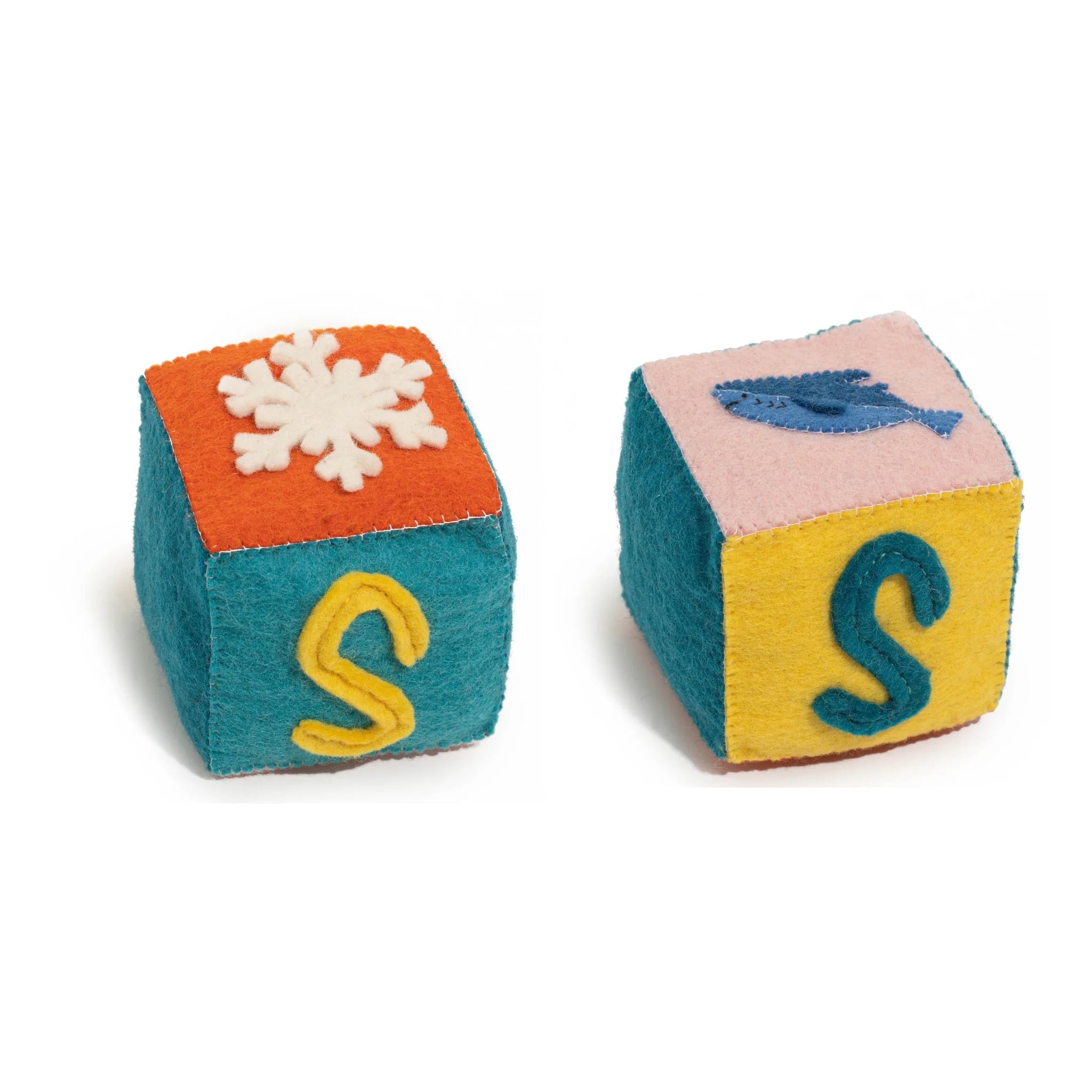 Felt Alphabet Blocks