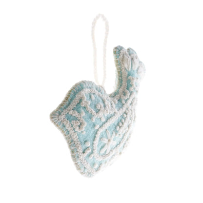 Embroidered Holiday Ornaments