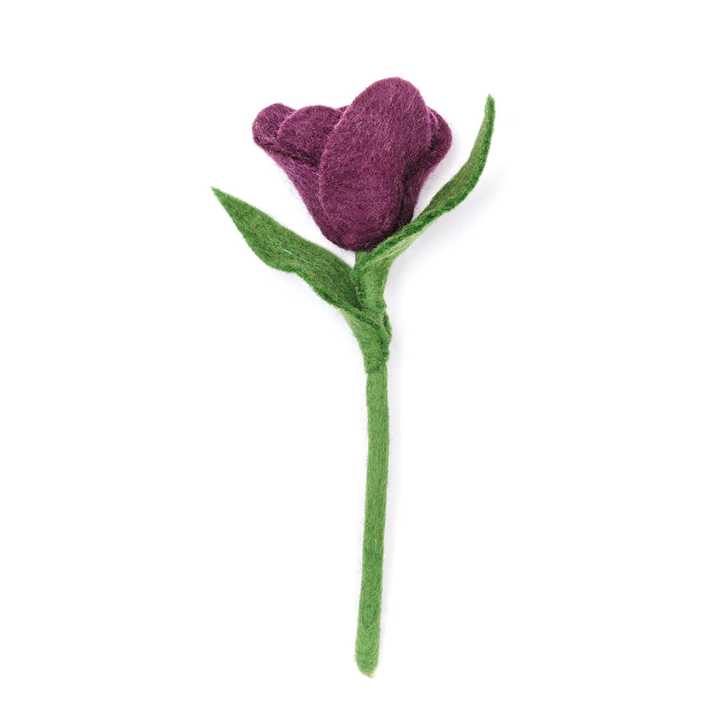 Felt Tulip Flower