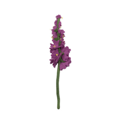 Purple Felt Crepe Myrtle Flower Stem