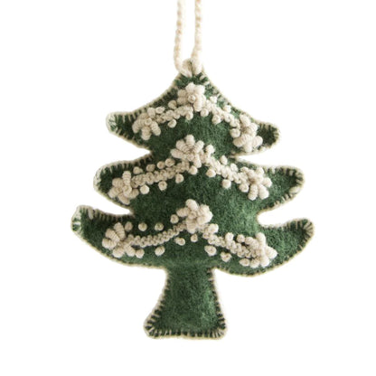 Embroidered Holiday Ornaments