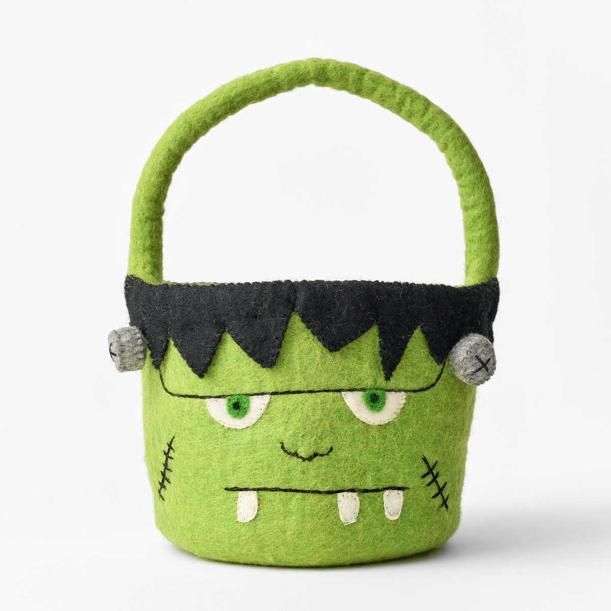 Felt Monster Halloween Bucket