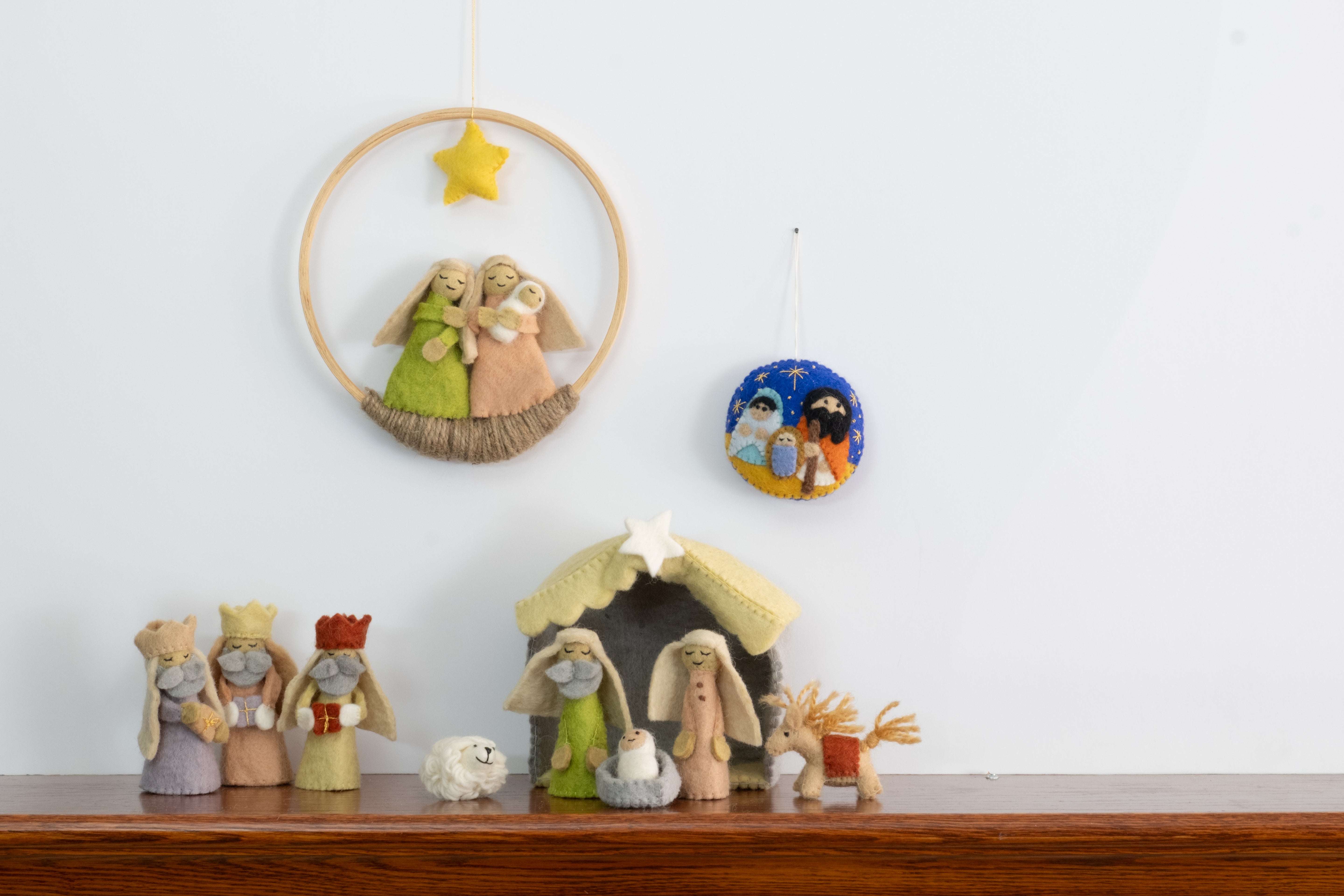 Felt Nativity Ornament