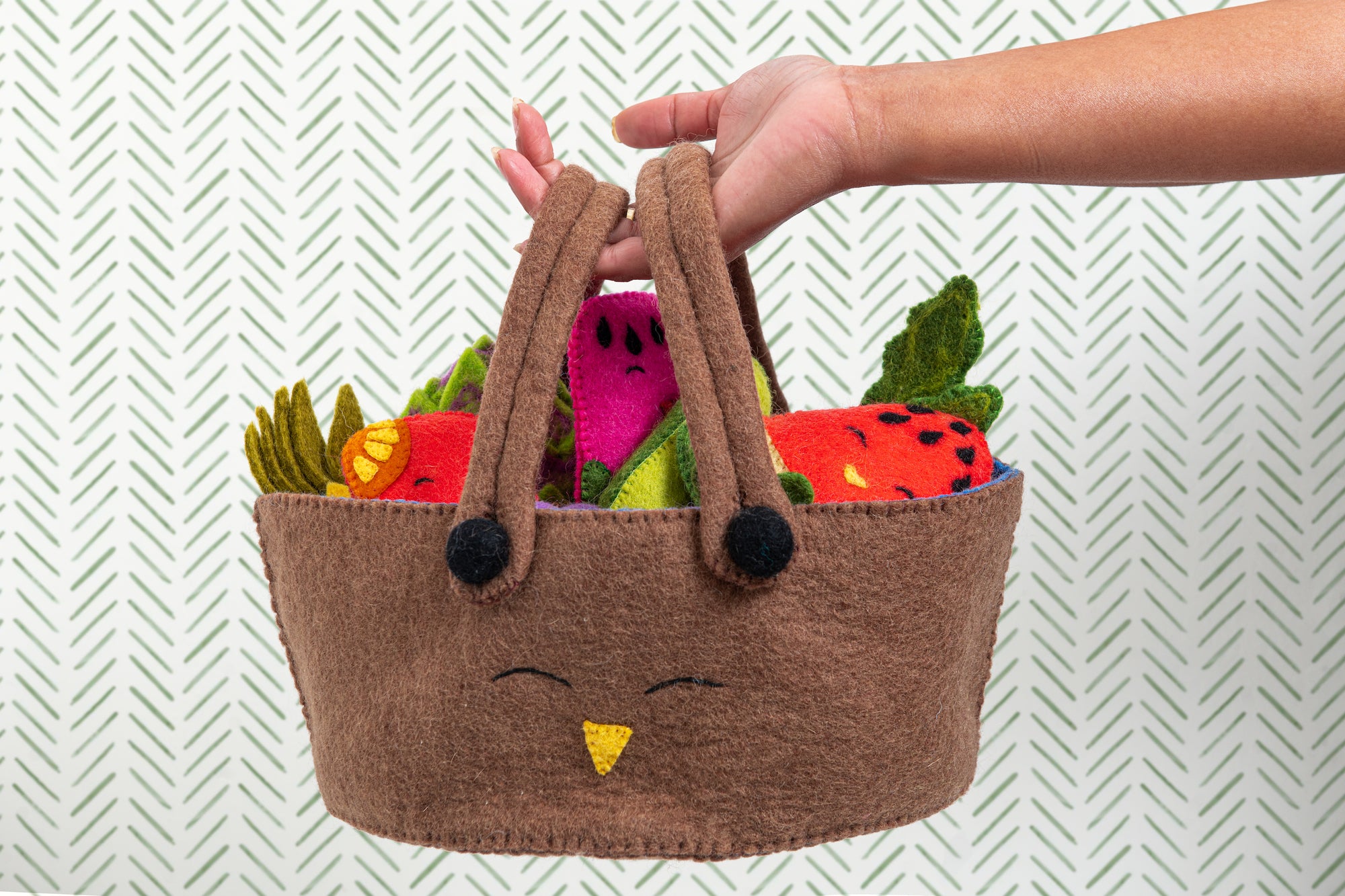 Felt Picnic Basket