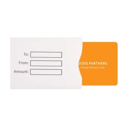 Physical Gift Card