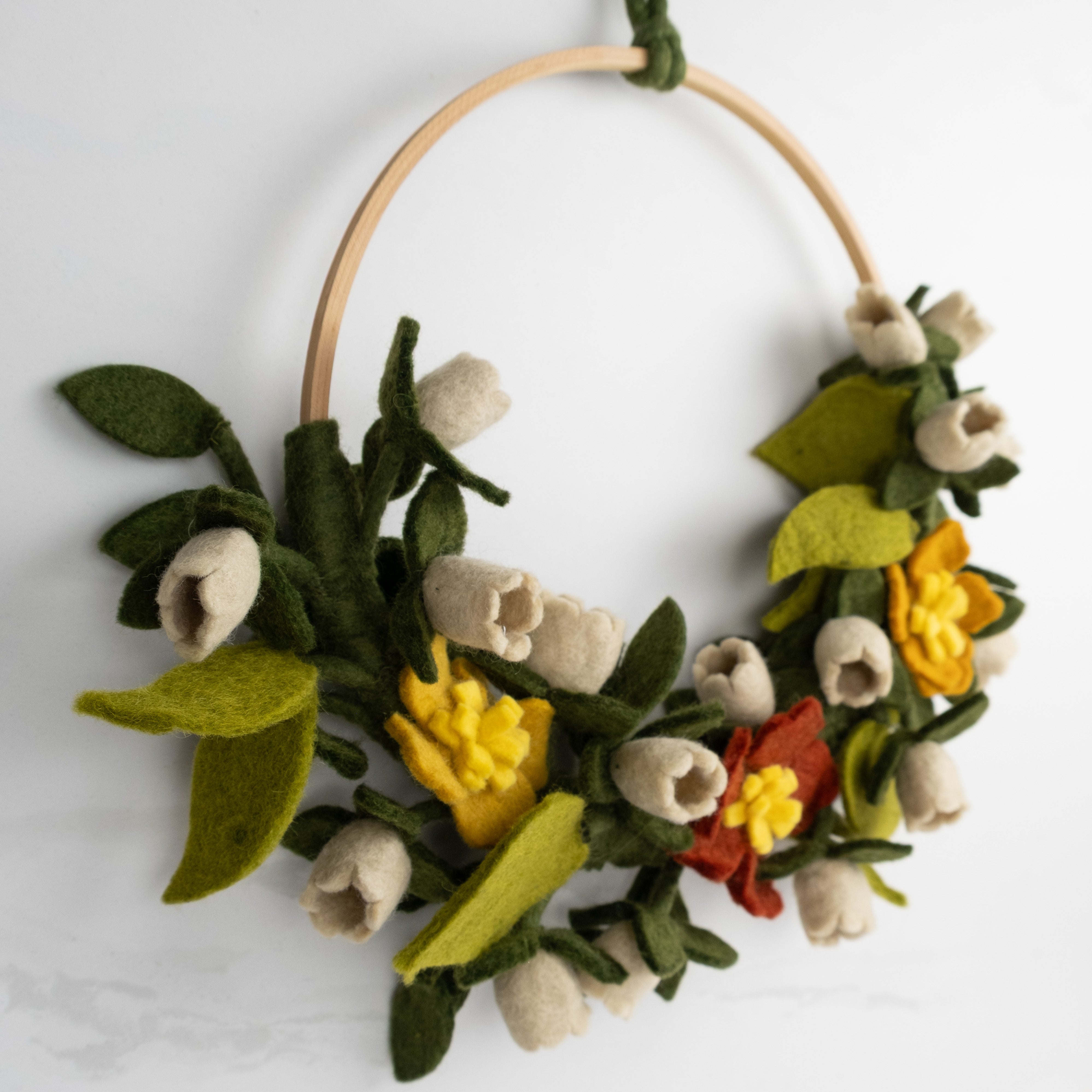 Harvest Half Wreath
