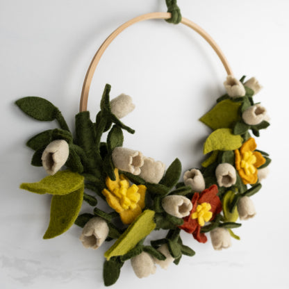 Harvest Half Wreath