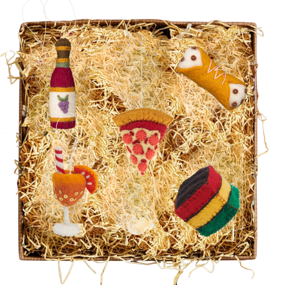 The When In Rome Ornament Set