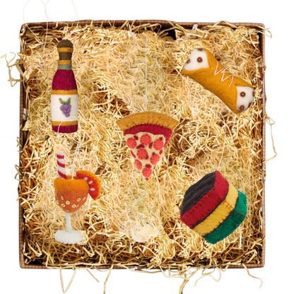 The When In Rome Ornament Set